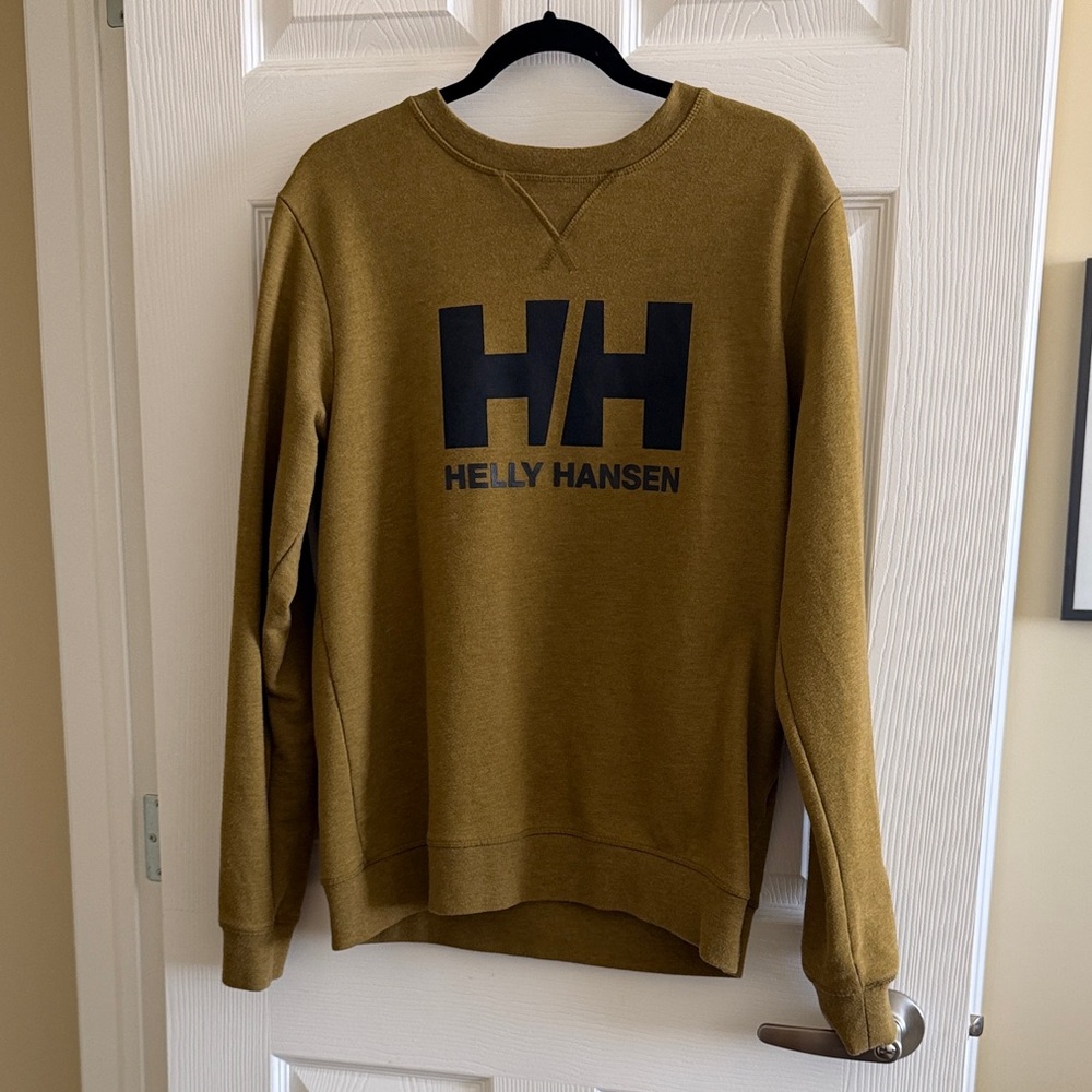 Helly Hansen Men's Mustard Crewneck Sweater